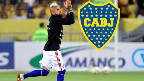 Ídolo de Boca recibe con los brazos abiertos a Vidal.
