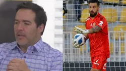 El periodista se refirió a la situación que está pasando el portero