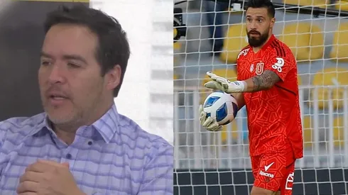 El periodista se refirió a la situación que está pasando el portero