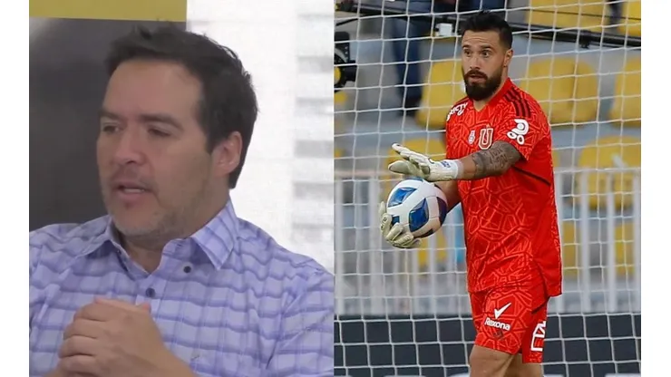 El periodista se refirió a la situación que está pasando el portero