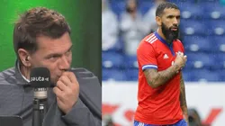 Fernández besó el escudo tras anotar de penal en amistoso de la Roja.