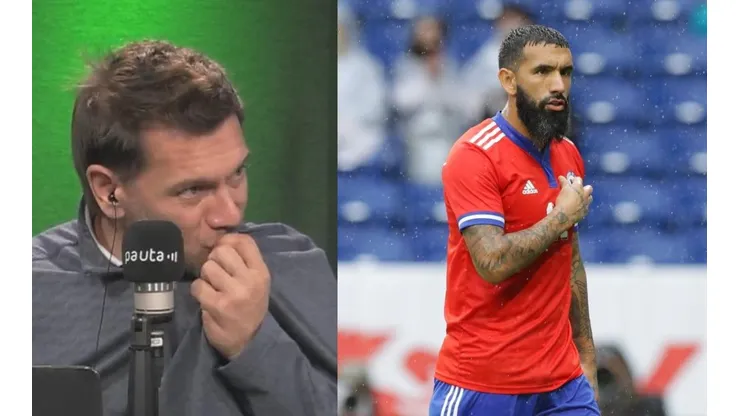Fernández besó el escudo tras anotar de penal en amistoso de la Roja.