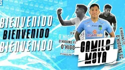 Camilo Moya oficializado en O'Higgins