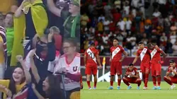 Una acérrima hincha de la U estuvo presente en Qatar.