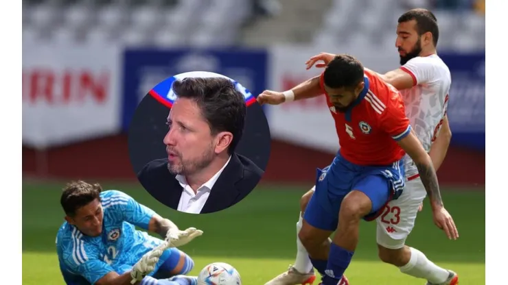 Sagredo fustigó el rendimiento de Paulo Díaz.
