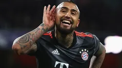 Vidal estuvo pendiente del repechaje entre Perú y Australia.