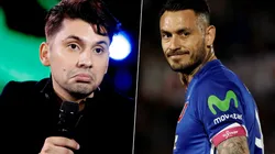 Copano le saca en cara a Pinilla el palo del Mundial de Brasil.