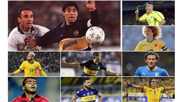 Varias figuras internacionales enfrentaron a Colo Colo.