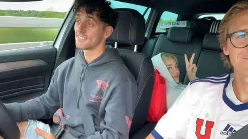 Sebastián Korda con la camiseta de la U