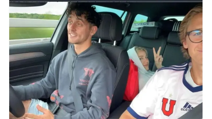 Sebastián Korda con la camiseta de la U