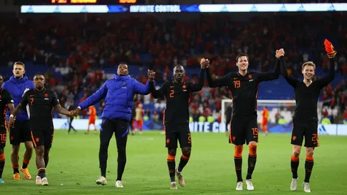 Holanda en la fase de grupo.