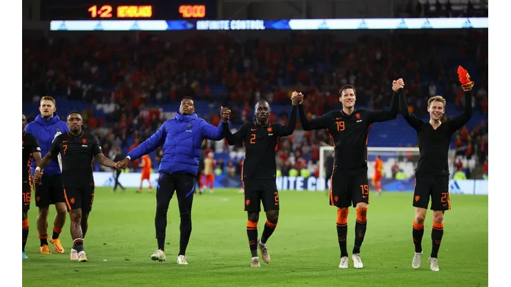 Holanda en la fase de grupo.