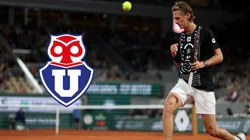 Korda exhibió llamativa camiseta de Universidad de Chile por Alemania.