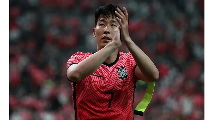 Son anotó un gol en la victoria de Corea del Sur por dos a cero frente a Chile