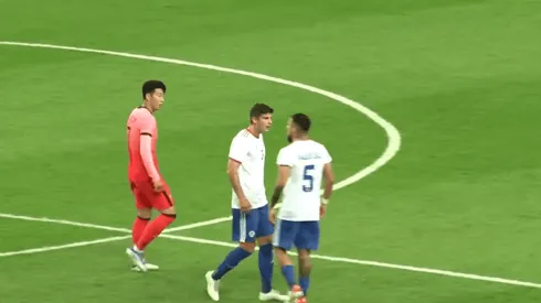 Berizzo se refirió a la fuerte discusión entre Paulo Díaz y Benjamín Kuscevic