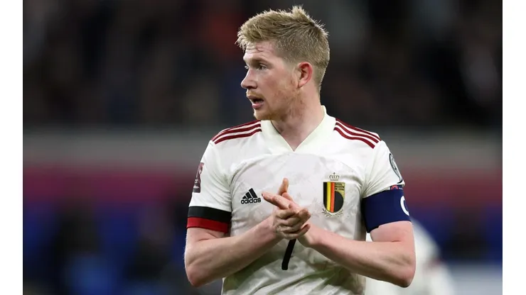 De Bruyne es el actual capitán de la selección belga