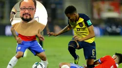 Periodista ecuatoriano se fue en mala contra La Roja.