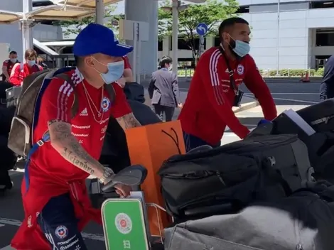Fotos: La Roja llega a Japón en busca del primer triunfo de la Era Berizzo