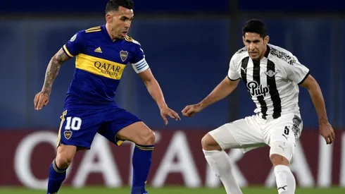 Viera ha disputado encuentros de Copa Libertadores con la camiseta de Libertad