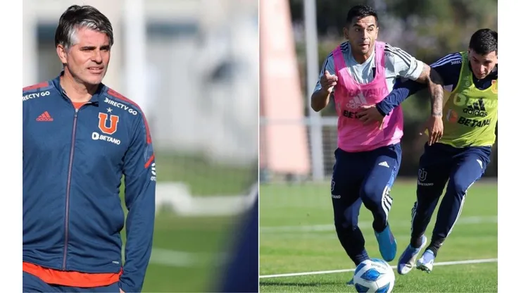 Diego López y su primer entrenamiento al mando de la U