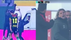 Sebastián Beccacece protagonizó insólito momento en el fútbol argentino.