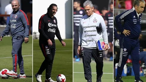 Muchos entrenadores han pasado por la selección chilena en los últimos años.