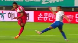 Corea del Sur se adelantó en el marcador.