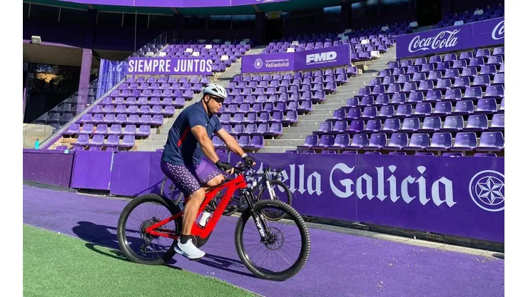 Ronaldo hará un trayecto de 500 kilómetros en bici