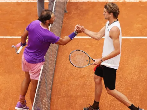 ¿A qué hora juega Nadal vs Zverev en Roland Garros?