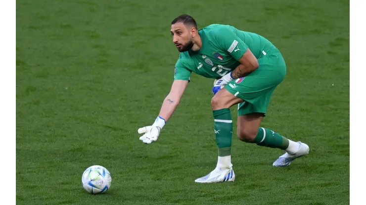 Italia en la Finalissima disputada contra Argentina