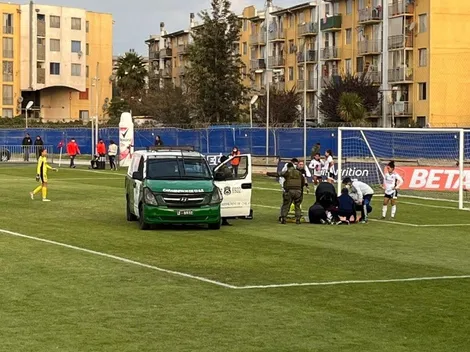 Grez sufre fuerte choque y debió ser trasladada por Carabineros a un centro asistencial
