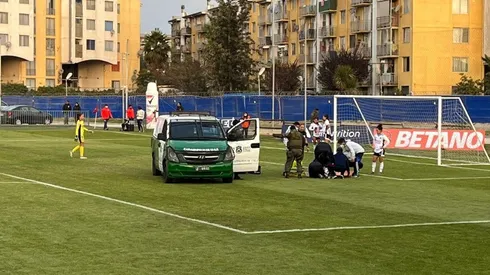 Grez sufre fuerte choque y debió ser trasladada por Carabineros a un centro asistencial.