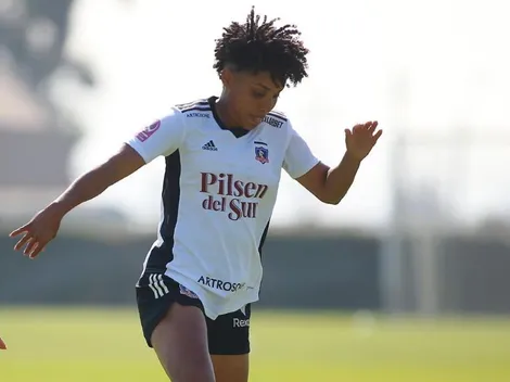 La alegría de Miku Ascanio tras darle el triunfo a Colo Colo sobre la U