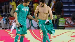 Johnny Herrera sale en defensa de Claudio Bravo