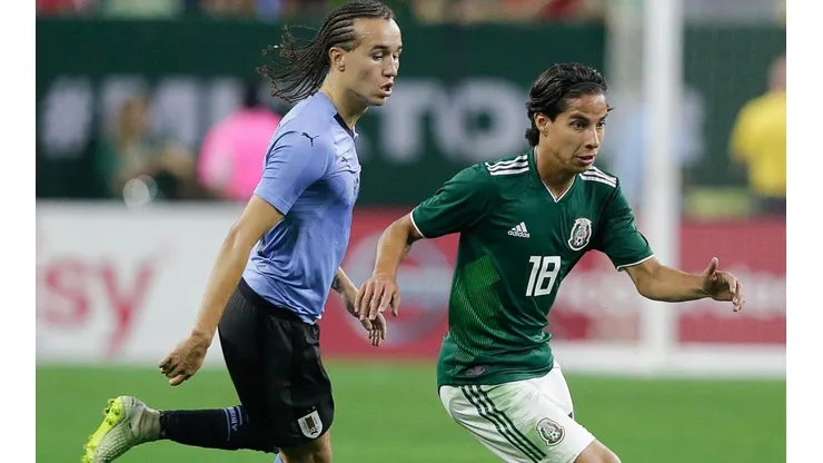 México y Uruguay jugaron un amistoso en 2018 en Houston, Estados Unidos