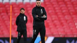 La curiosa pregunta a Scaloni que se viralizó en redes sociales.