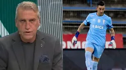 El ex técnico de La Franja felicitó al portero tras su presentación ante los pumas