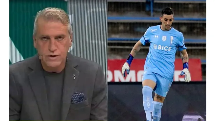 El ex técnico de La Franja felicitó al portero tras su presentación ante los pumas