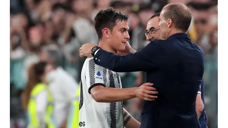 Massimiliano Allegri le da consejos a Paulo Dybala para no creerse Lionel Messi