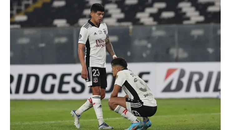 Colo Colo luego de ser eliminados de Copa Libertadores.
