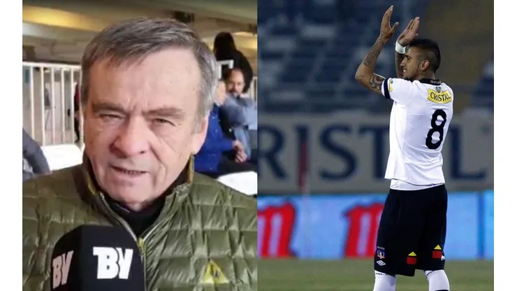 El reconocido relator quiere volver a ver a Vidal en Colo Colo,