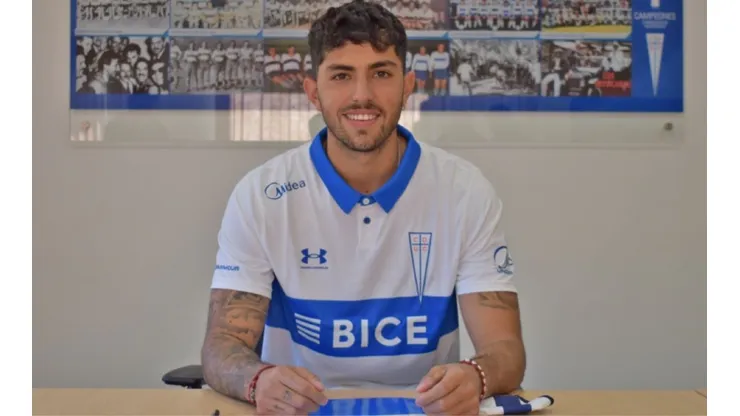 Daniel González fue presentado como nuevo jugador de la UC