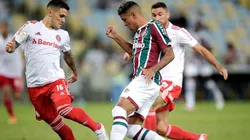 Bustos, a la izquierda, asegura que Colo Colo no será nada de fácil para Inter.