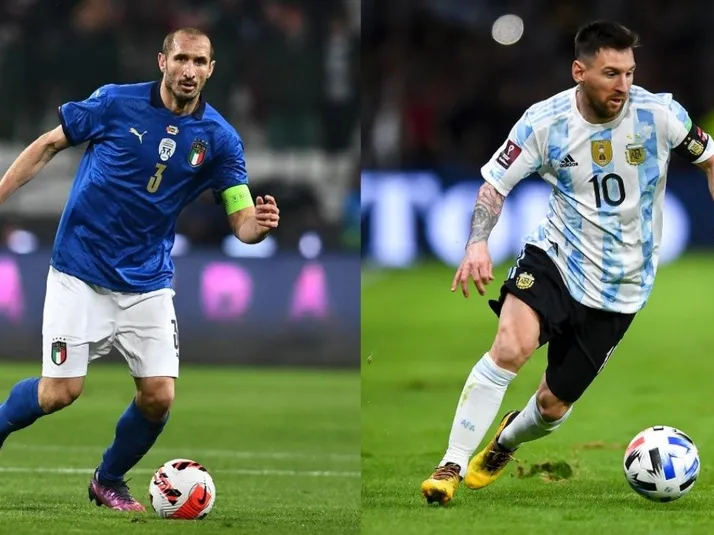 Horario: Italia y Argentina animan la gran Finalissima 2022 en Wembley