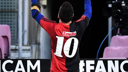 El homenaje de Lionel Messi a Maradona tras su muerte.