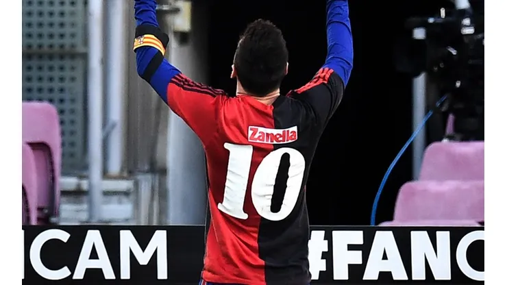 El homenaje de Lionel Messi a Maradona tras su muerte.