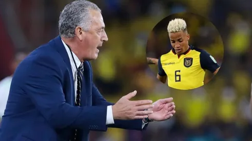 Alfaro convocó a Castillo para la gira de amistosos de Ecuador.