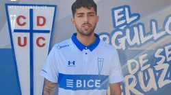 González llega ilusionado a la UC: “Lo que yo quería llegar a esta institución”.