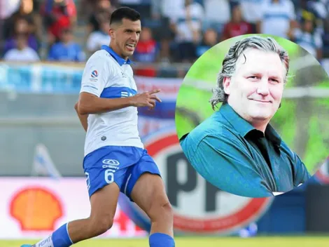 Tudor le tiene fe a Nehuén Paz con Ariel Holan en la UC: "Él lo puede rescatar"