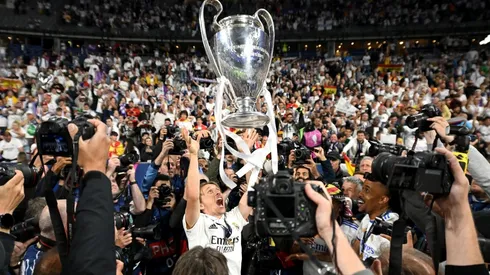 Florentino Pérez se acordó de Kylian Mbappé en celebración del Real Madrid